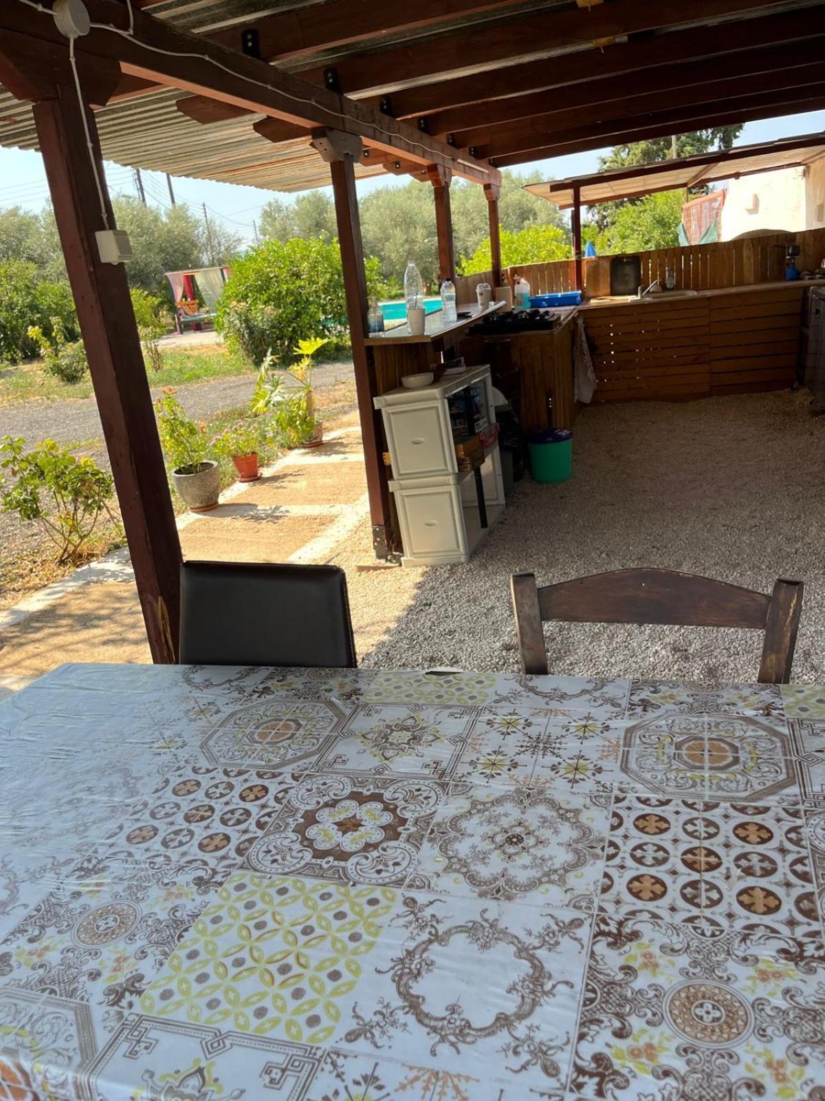 Eco Glamping With Pool Between Nafplio And Argos Exteriör bild